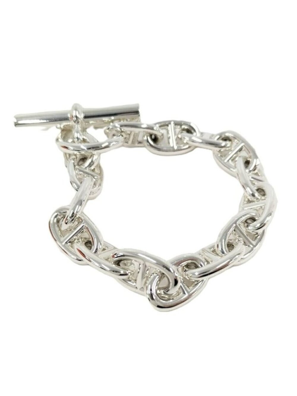 Hermes Bracelet Chaine D'ancre MM Silver